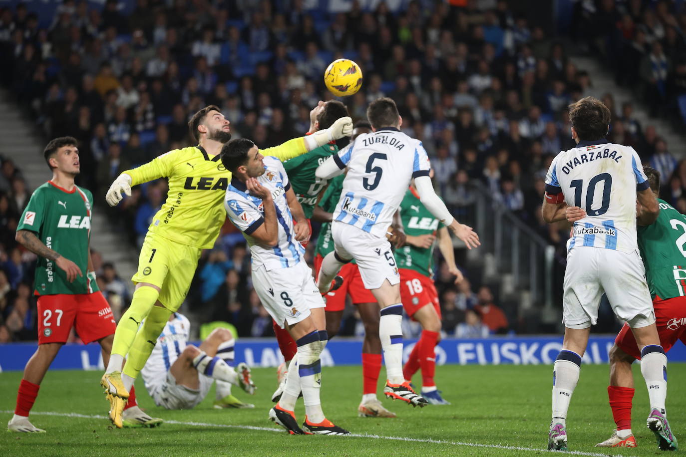 Las mejores imágenes del Real-Alavés