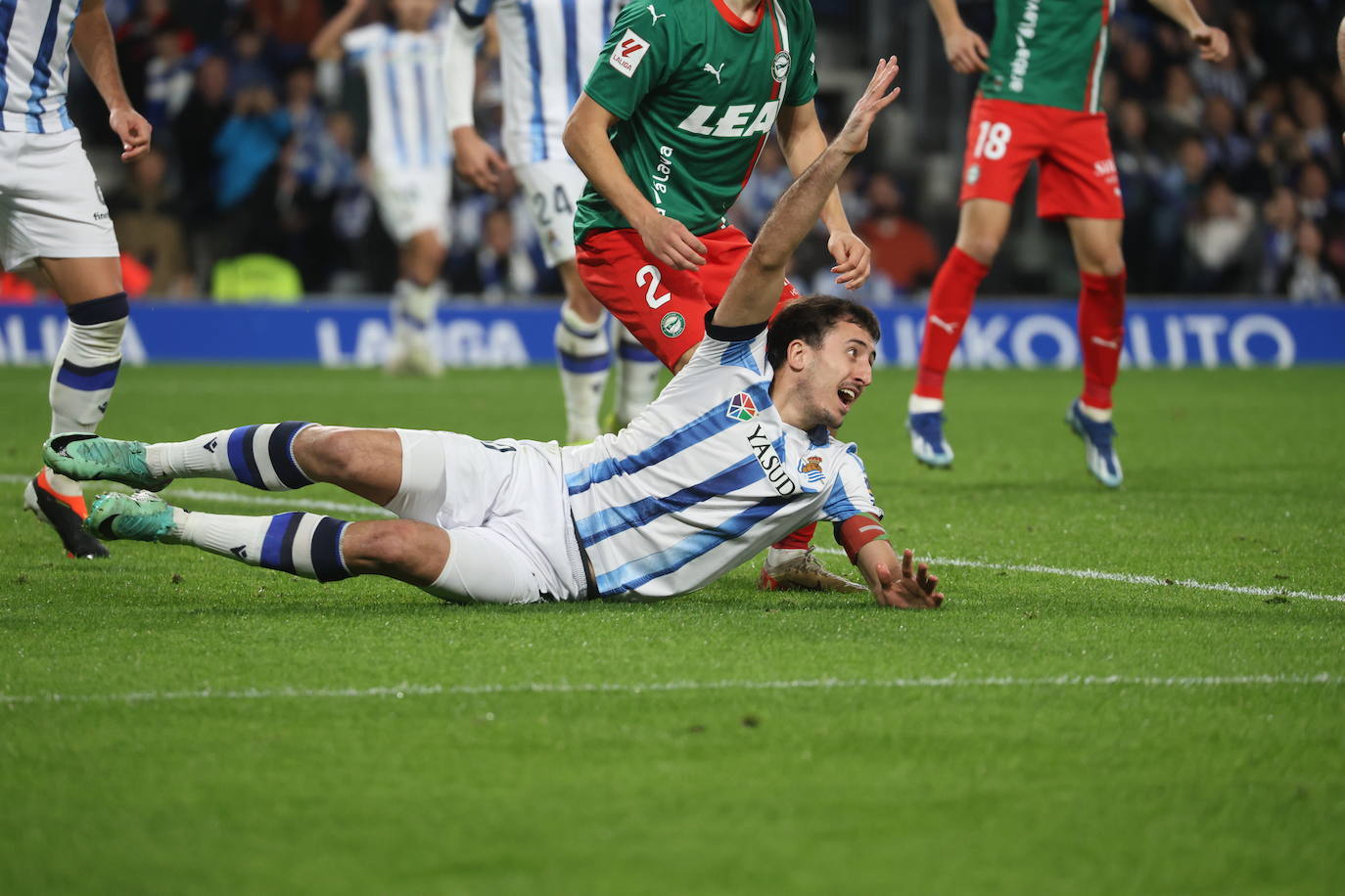 Las mejores imágenes del Real-Alavés