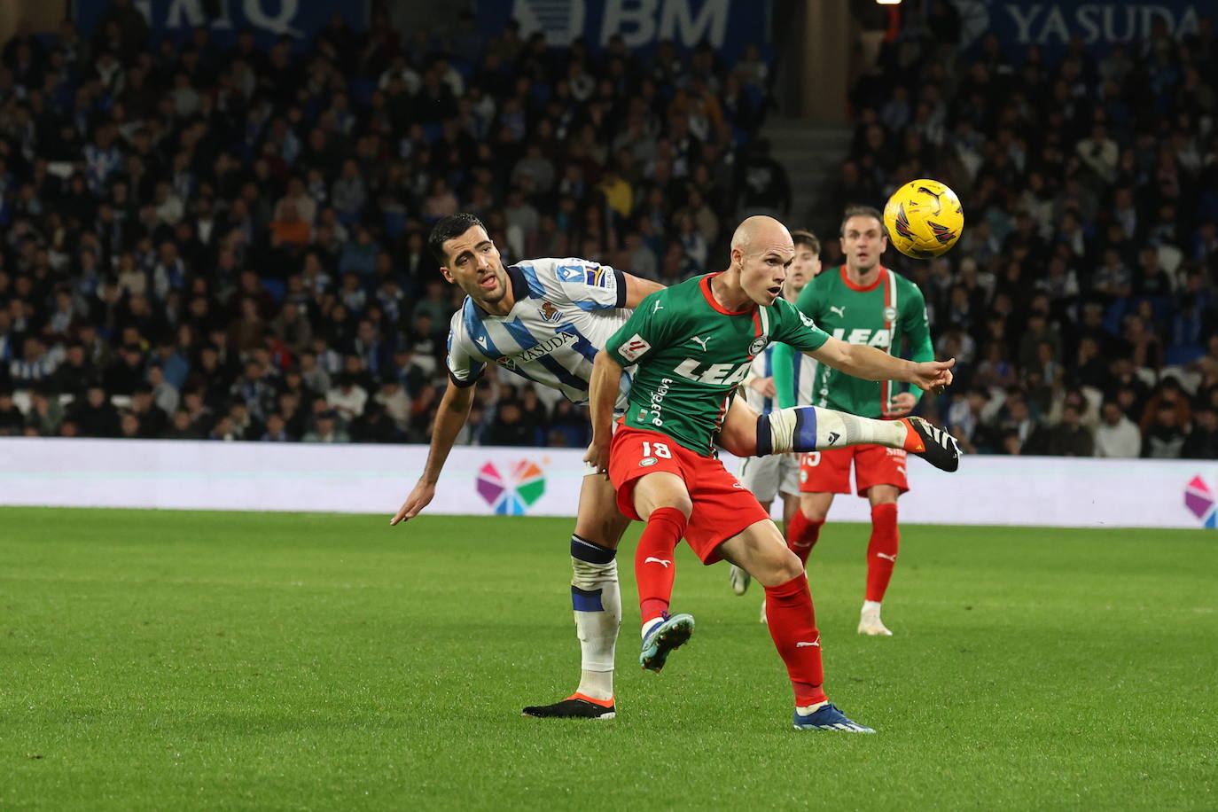 Las mejores imágenes del Real-Alavés