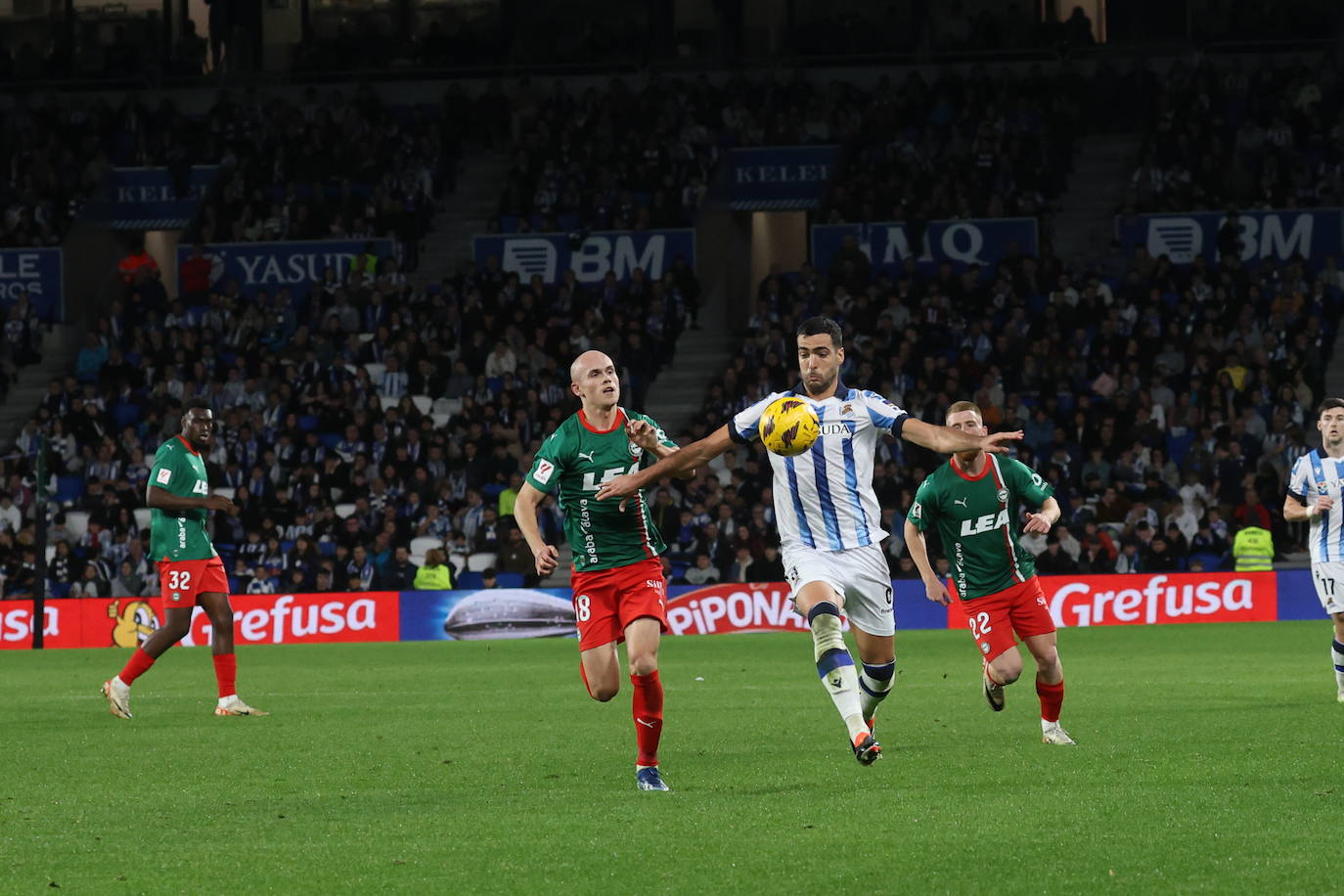 Las mejores imágenes del Real-Alavés