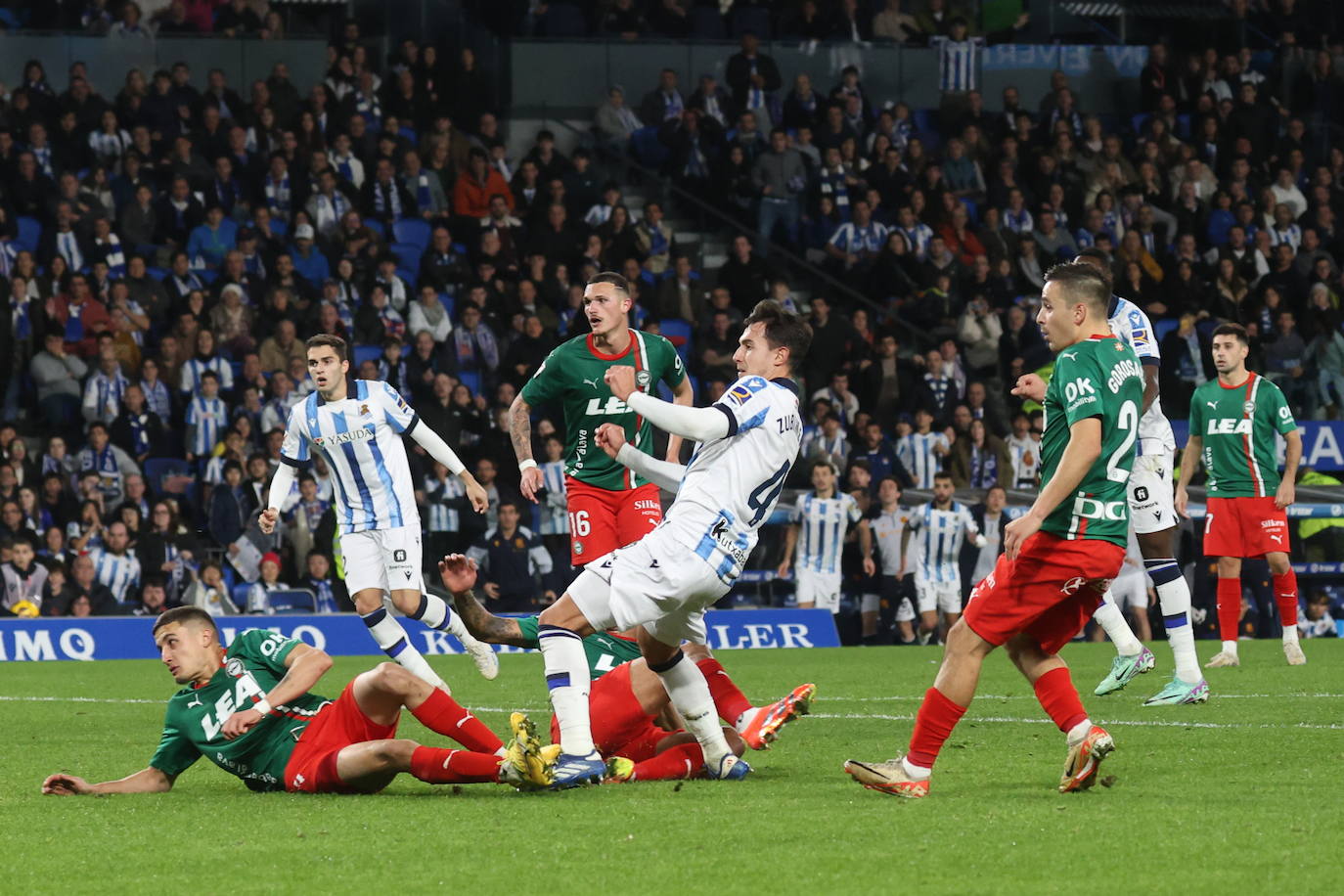 Las mejores imágenes del Real-Alavés