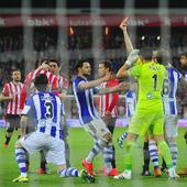 Casi nueve años que el Athletic no miraba desde tan arriba a la Real Sociedad en un derbi