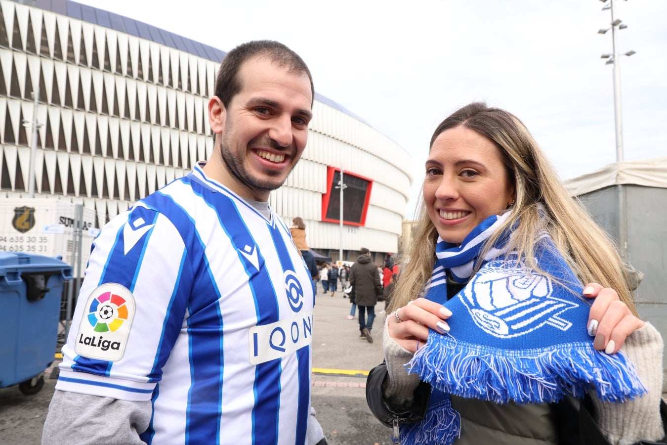 Las aficiones calientan motores antes del derbi