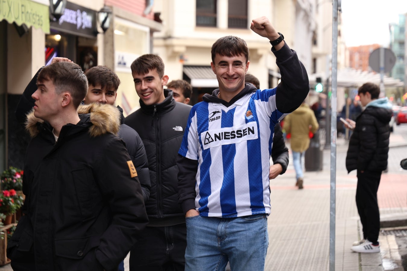 Las aficiones calientan motores antes del derbi