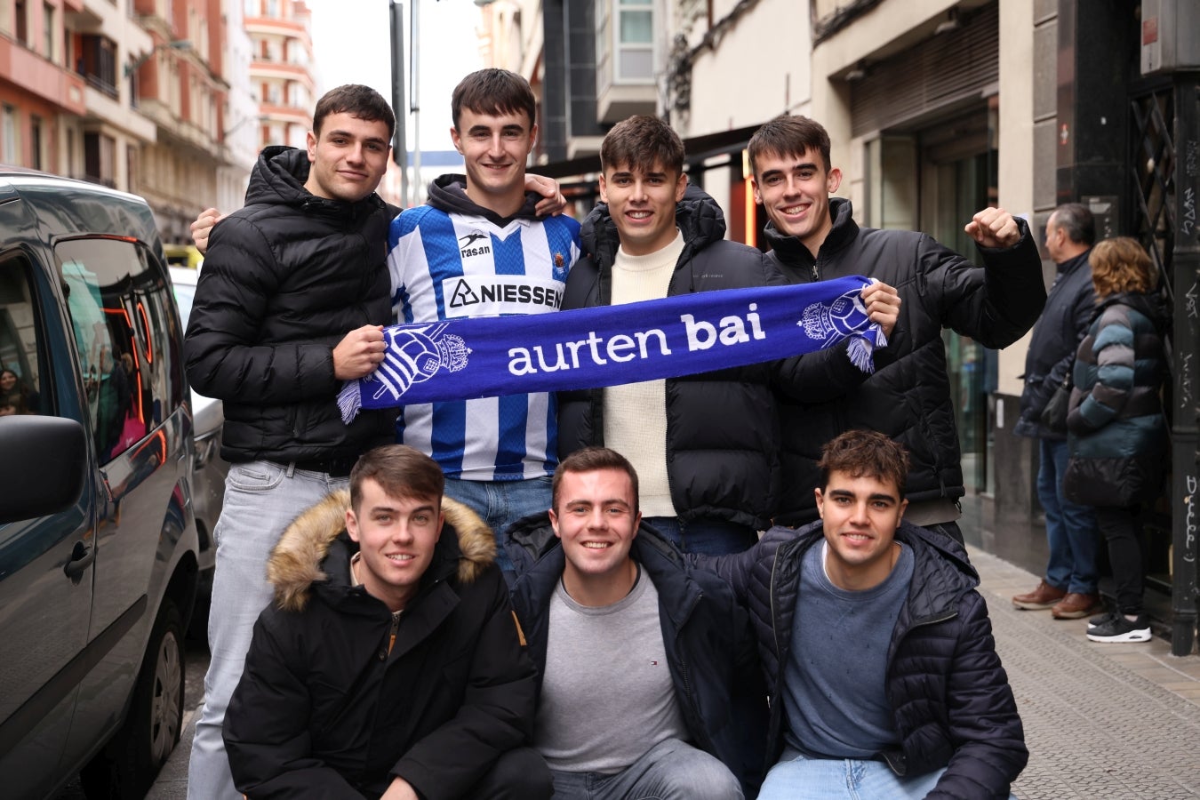 Las aficiones calientan motores antes del derbi