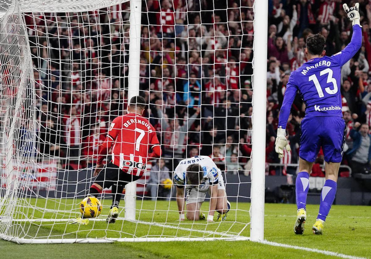 El derbi de San Mamés, en imágenes