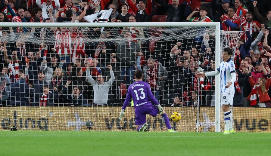 El derbi de San Mamés, en imágenes