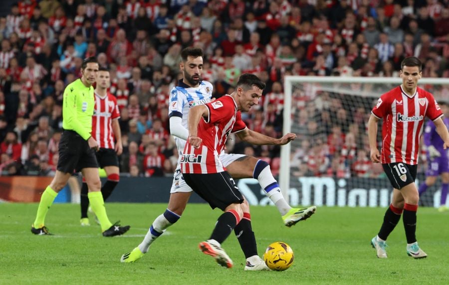 El derbi de San Mamés, en imágenes