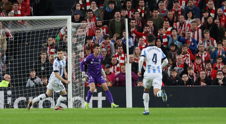 El derbi de San Mamés, en imágenes