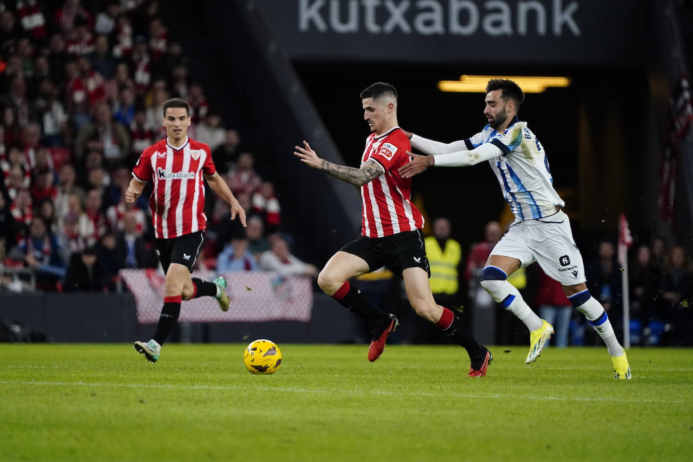 El derbi de San Mamés, en imágenes