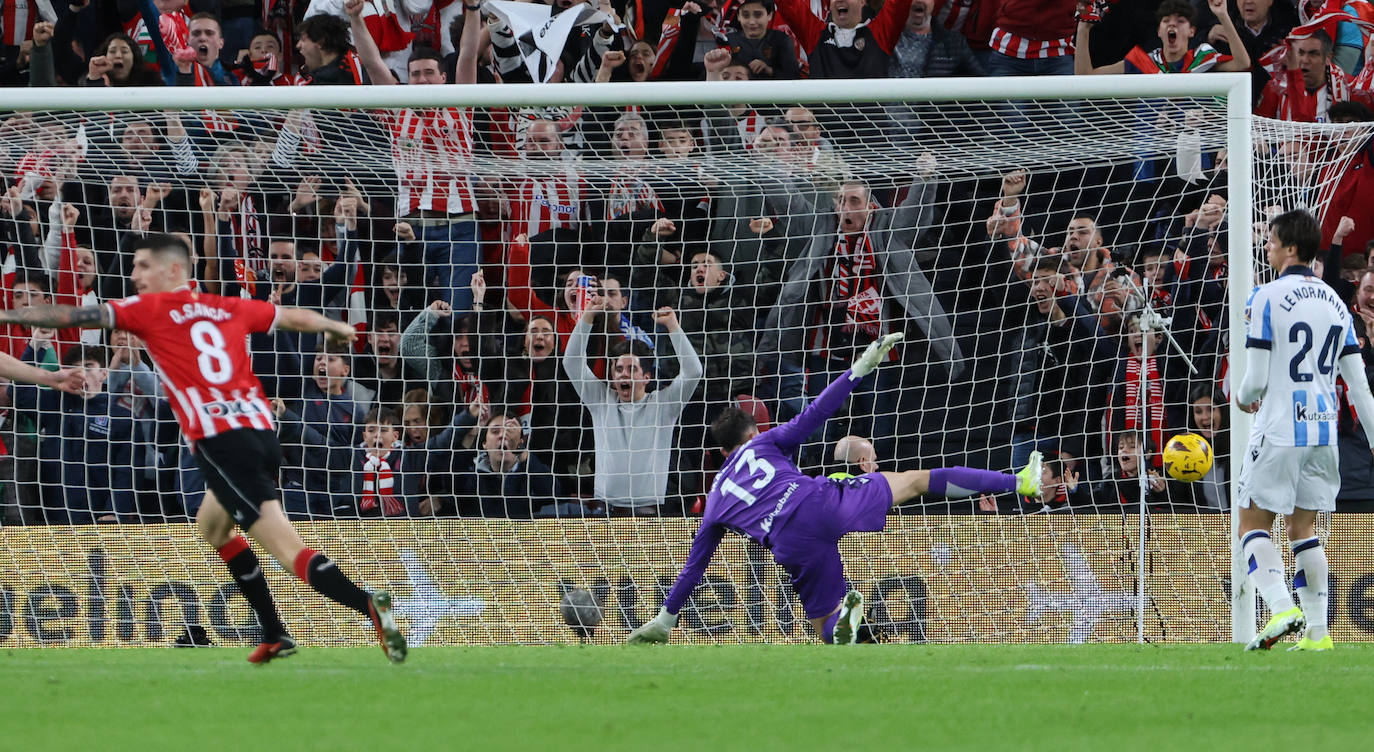 El derbi de San Mamés, en imágenes