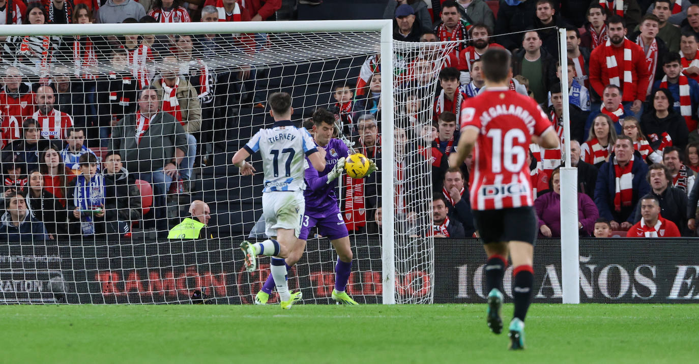 El derbi de San Mamés, en imágenes