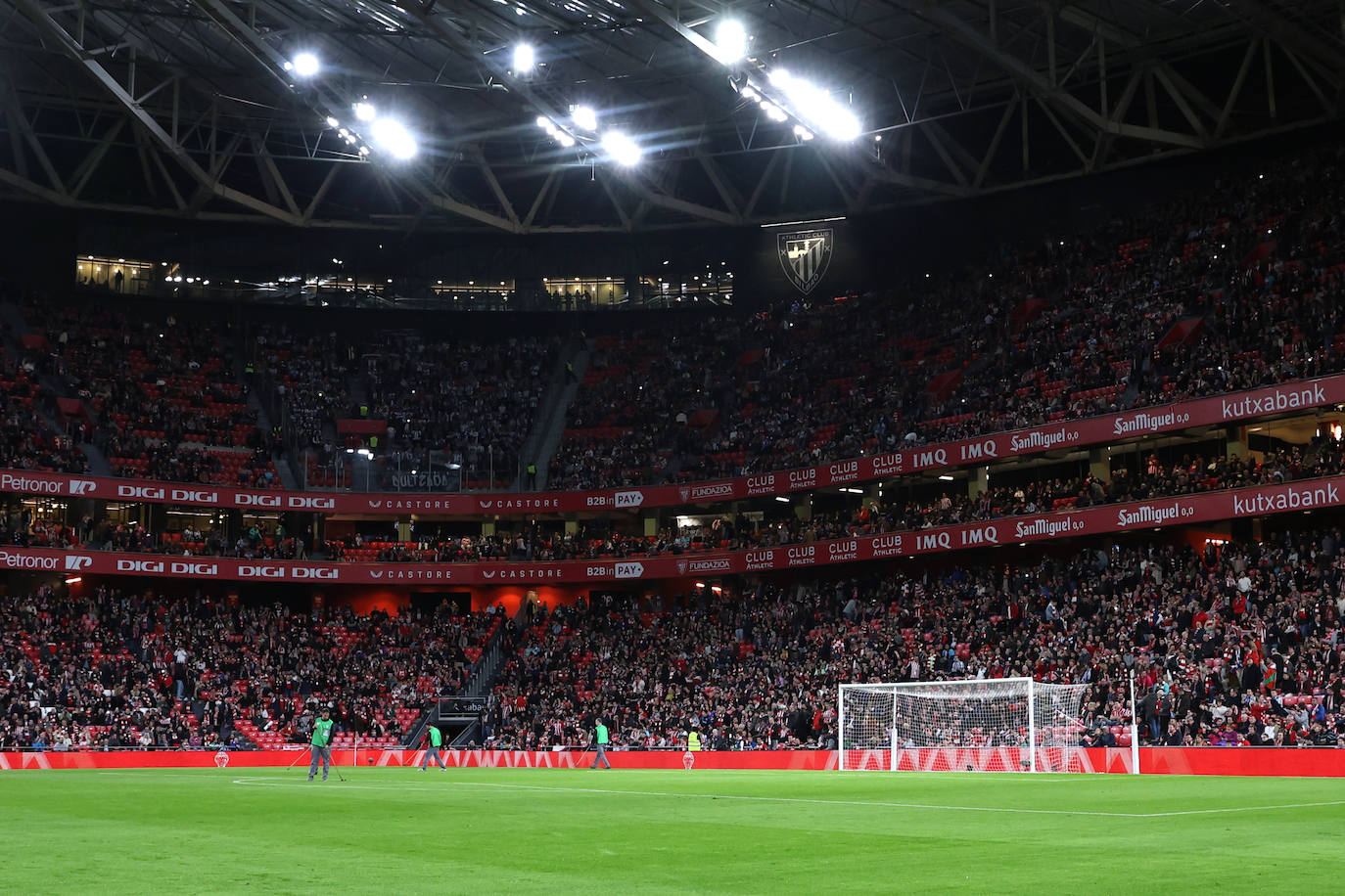 El derbi de San Mamés, en imágenes
