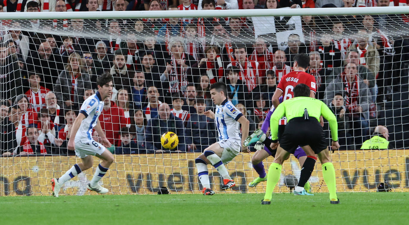 El derbi de San Mamés, en imágenes
