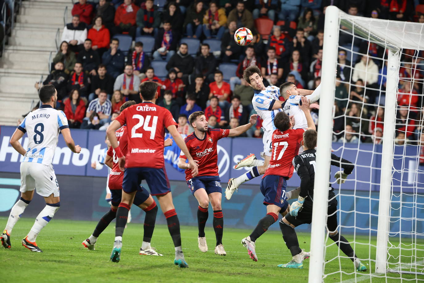 Las mejores imágenes del Osasuna-Real Sociedad