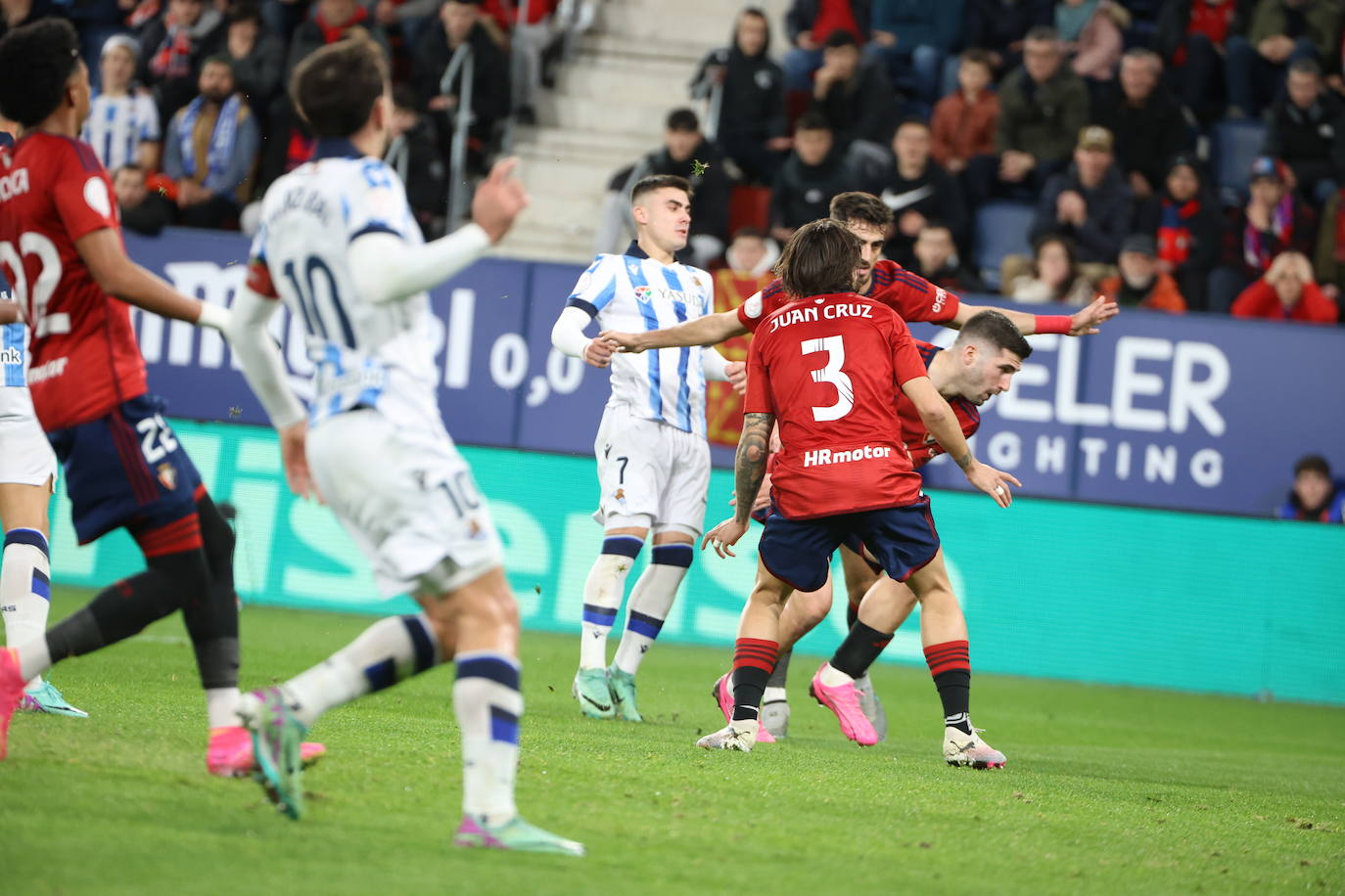 Las mejores imágenes del Osasuna-Real Sociedad