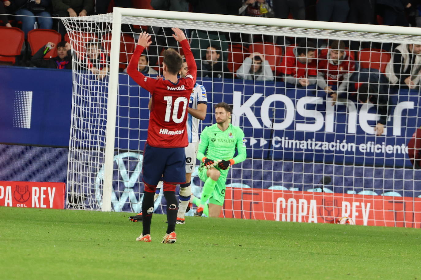 Las mejores imágenes del Osasuna-Real Sociedad