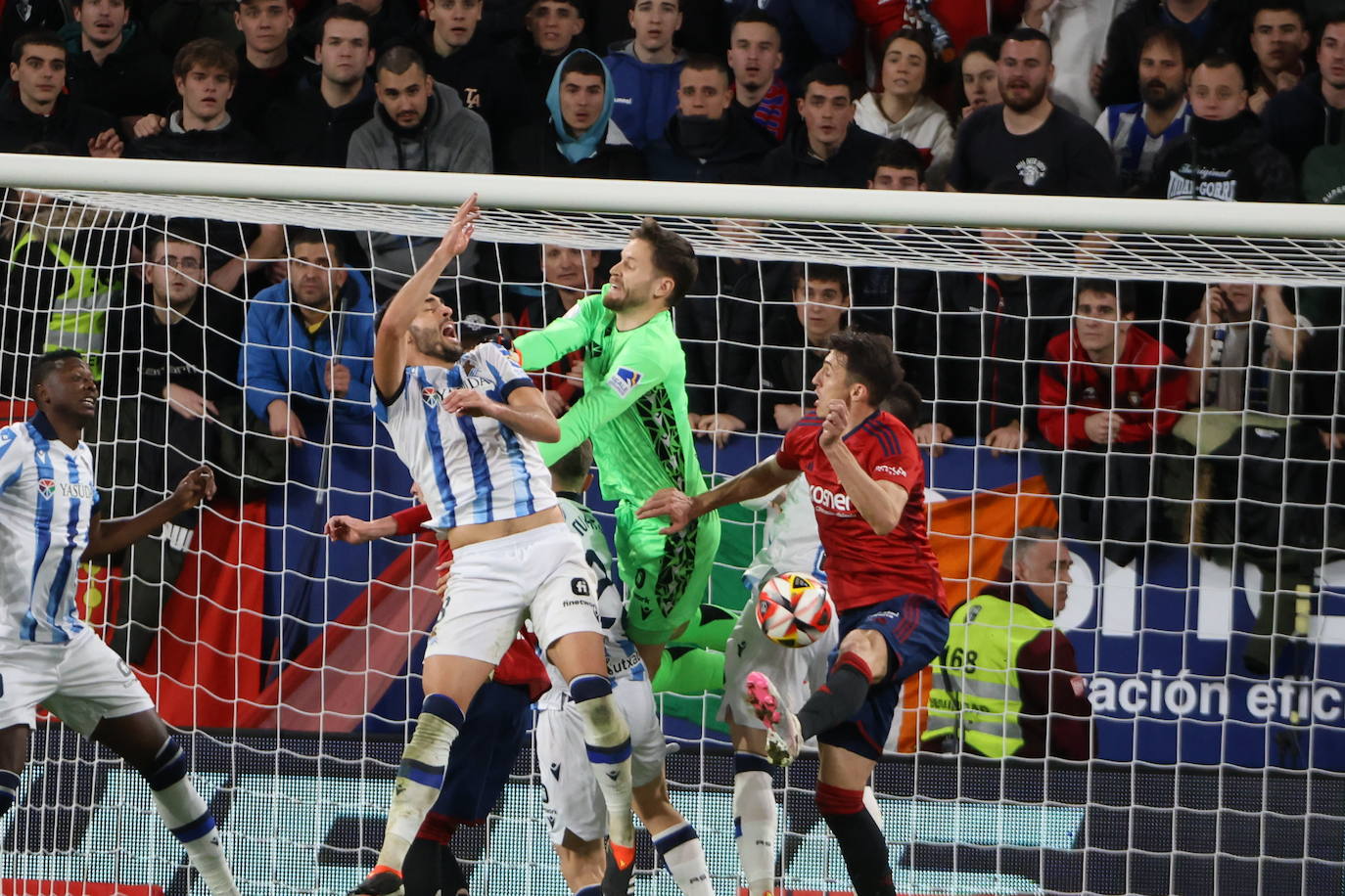 Las mejores imágenes del Osasuna-Real Sociedad