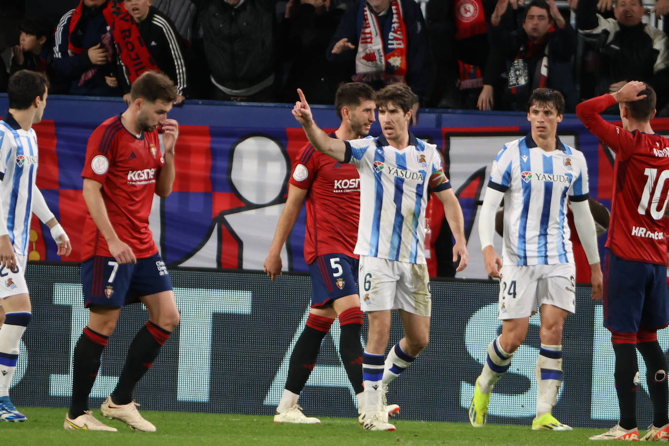 Las mejores imágenes del Osasuna-Real Sociedad