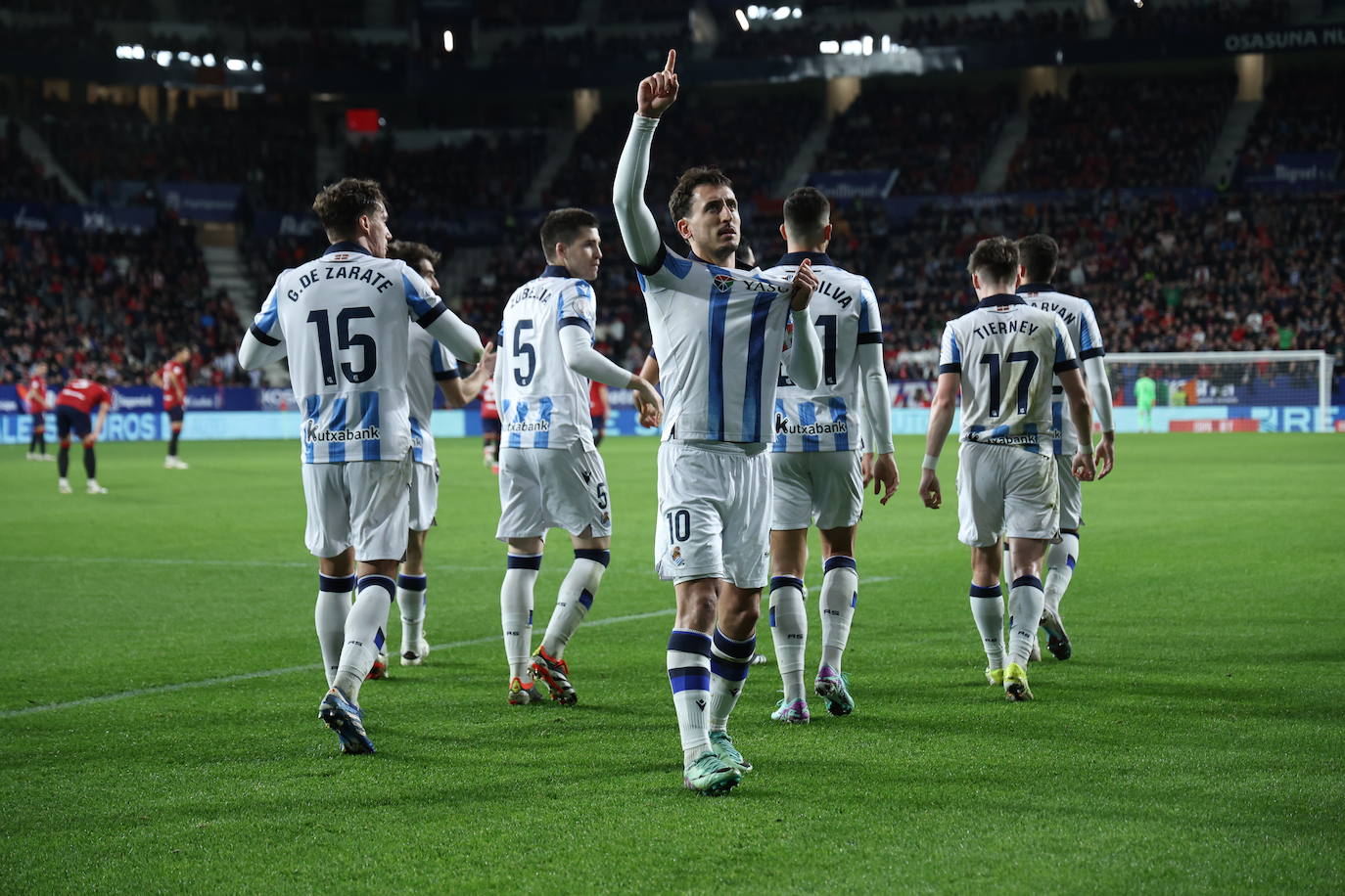 Las mejores imágenes del Osasuna-Real Sociedad