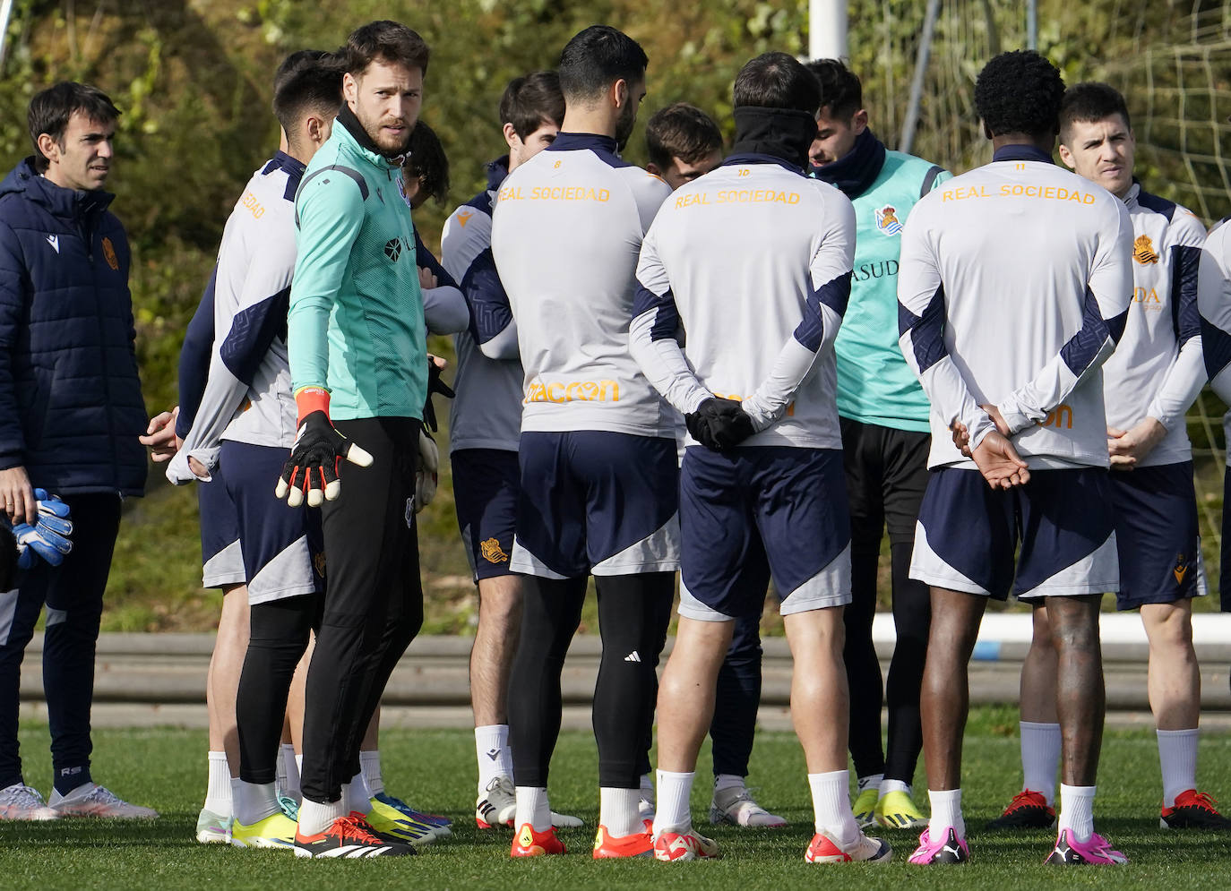 Las mejores imágenes del entrenamiento de la Real