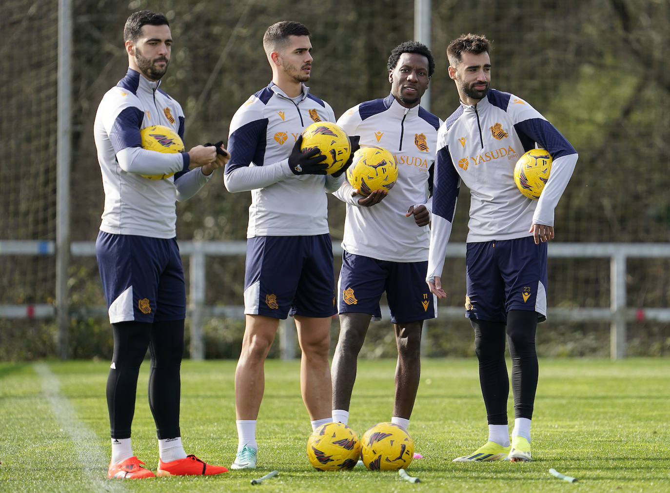 Las mejores imágenes del entrenamiento de la Real