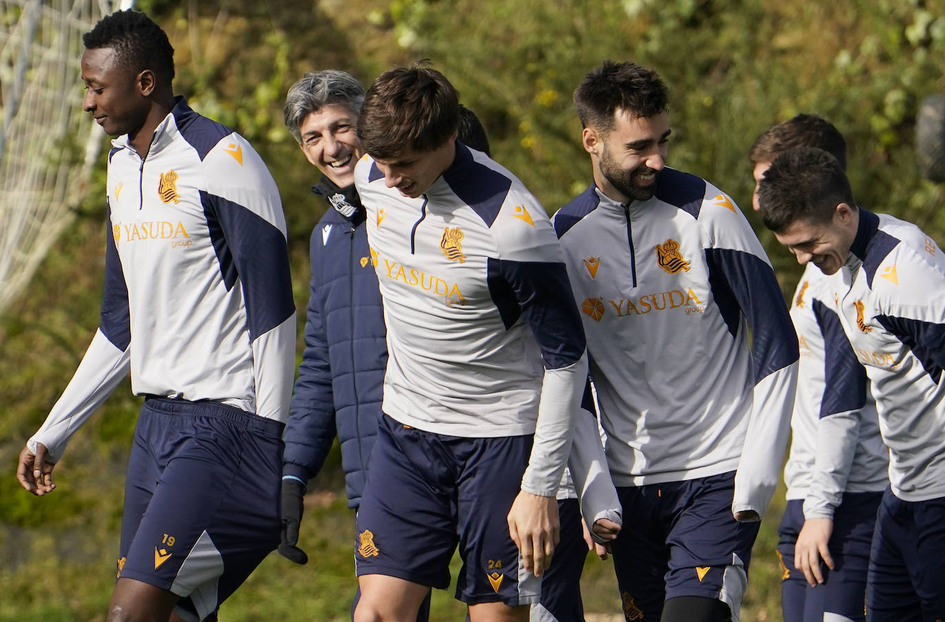 Las mejores imágenes del entrenamiento de la Real