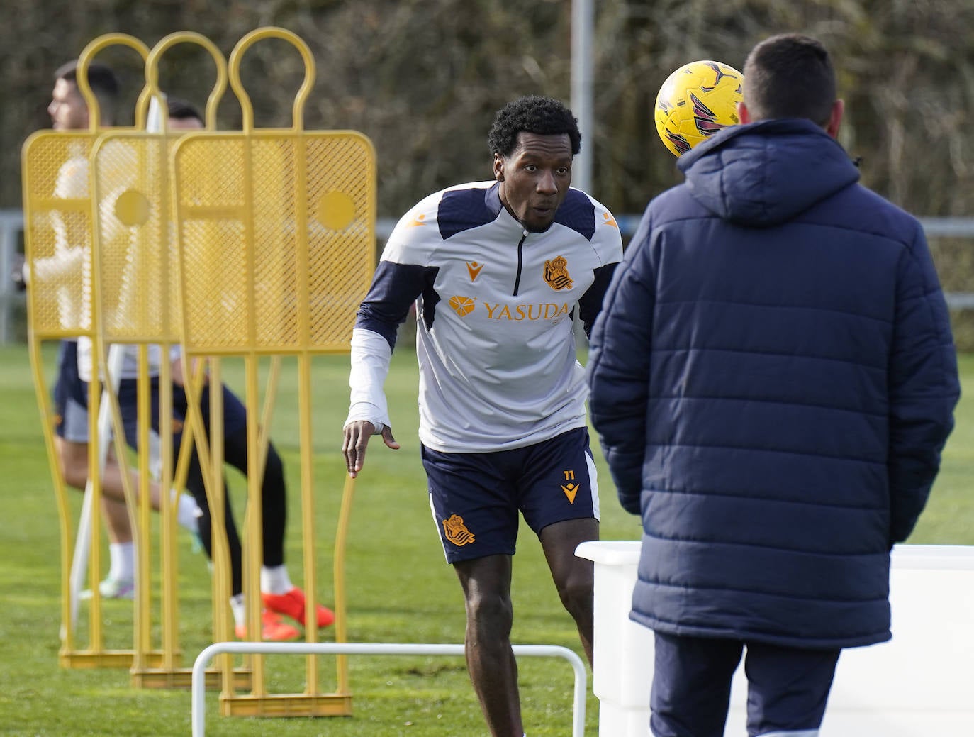 Las mejores imágenes del entrenamiento de la Real