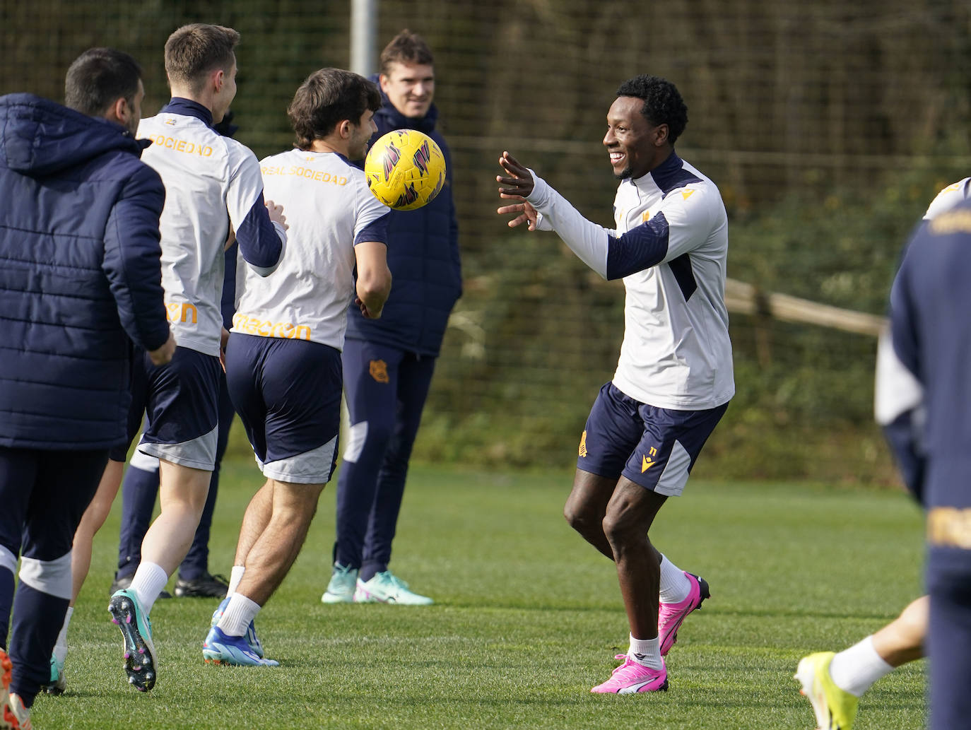 Las mejores imágenes del entrenamiento de la Real