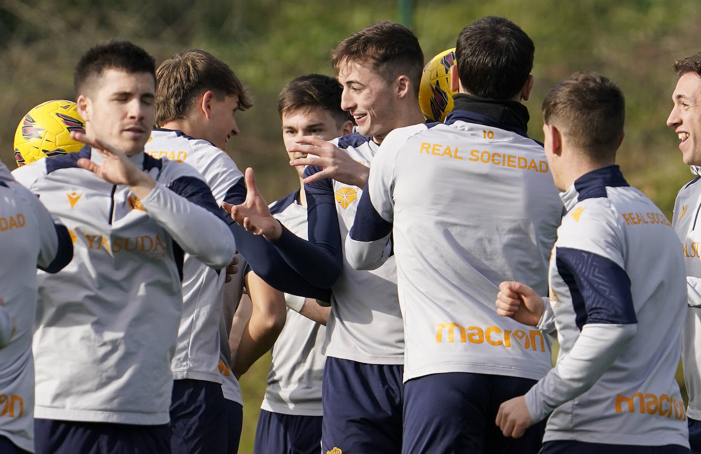 Las mejores imágenes del entrenamiento de la Real