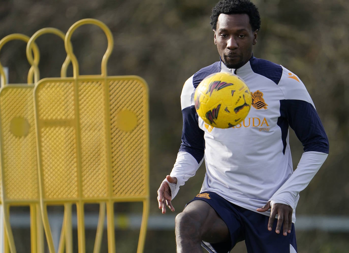 Las mejores imágenes del entrenamiento de la Real