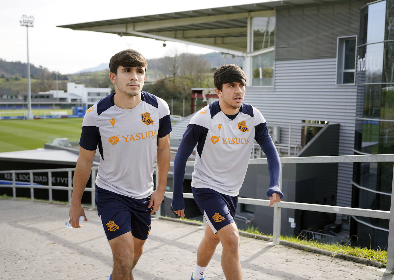 Las mejores imágenes del entrenamiento de la Real