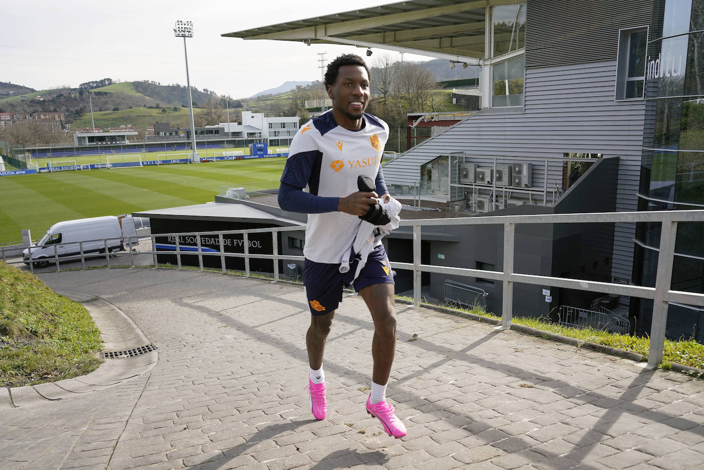 Las mejores imágenes del entrenamiento de la Real