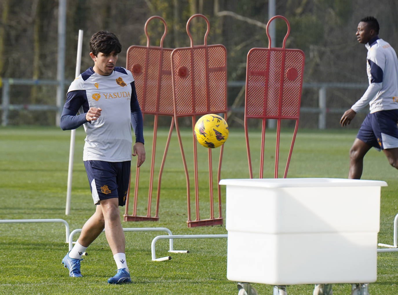 Las mejores imágenes del entrenamiento de la Real