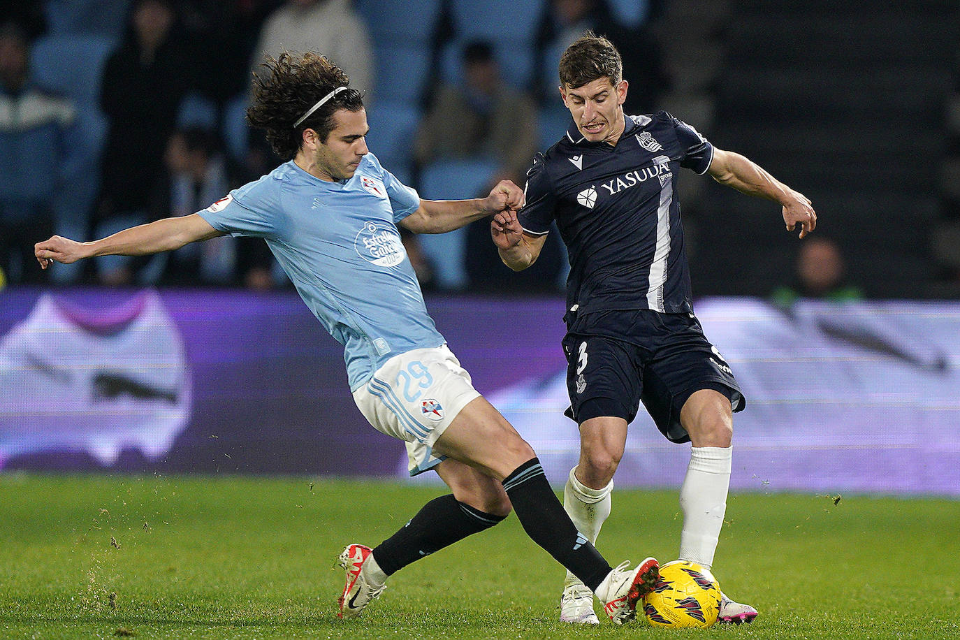 Las mejores imágenes del Celta-Real Sociedad