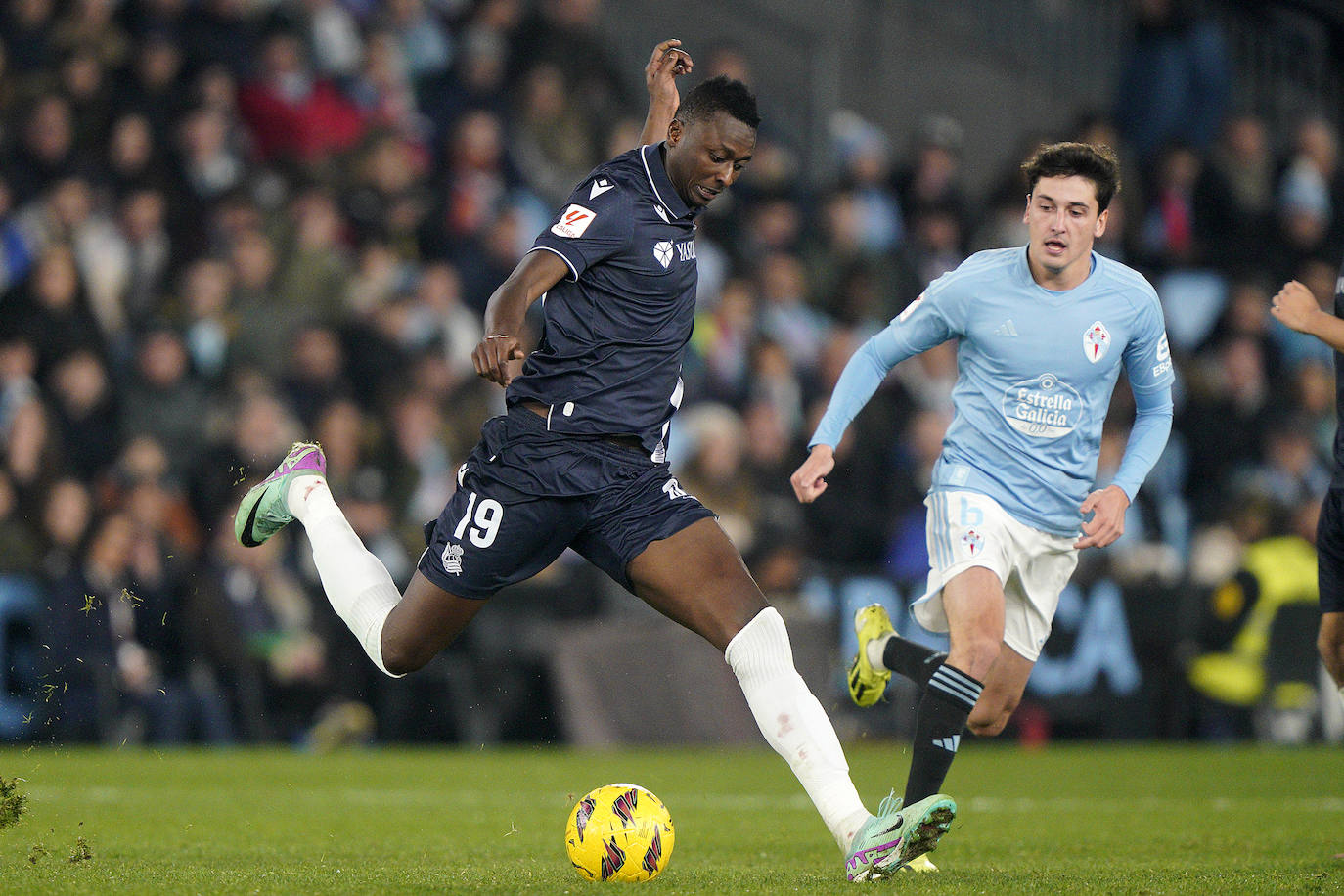 Las mejores imágenes del Celta-Real Sociedad