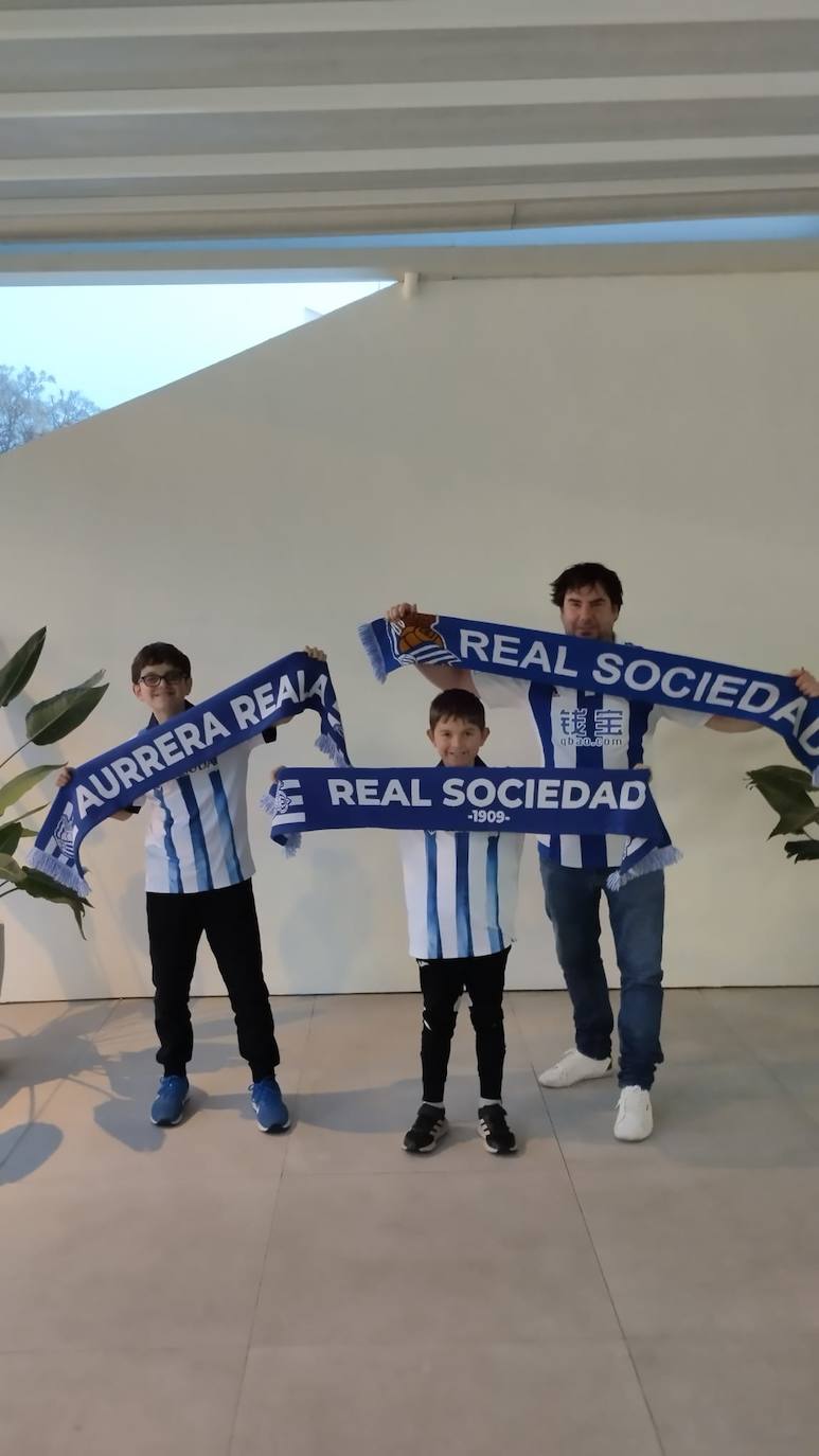 La afición de la Real Sociedad ya está en Mallorca