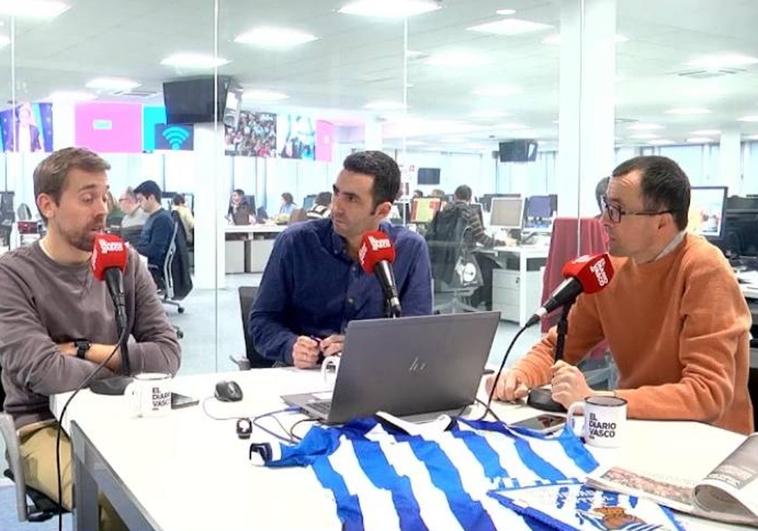 Los periodistas de DV Imanol Troyano, Álvaro Vicente y Gaizka Lasa analizan las semifinales de Copa del Rey en Twitch.