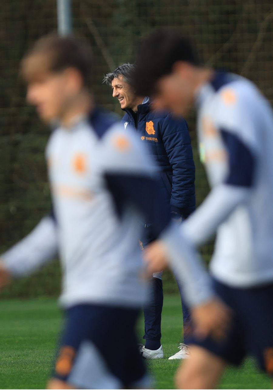 Último entrenamiento antes de recibir a Osasuna