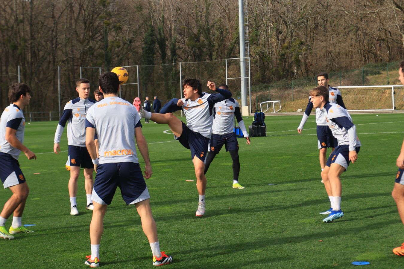 Último entrenamiento antes de recibir a Osasuna