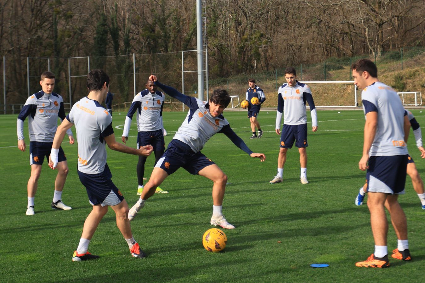 Último entrenamiento antes de recibir a Osasuna