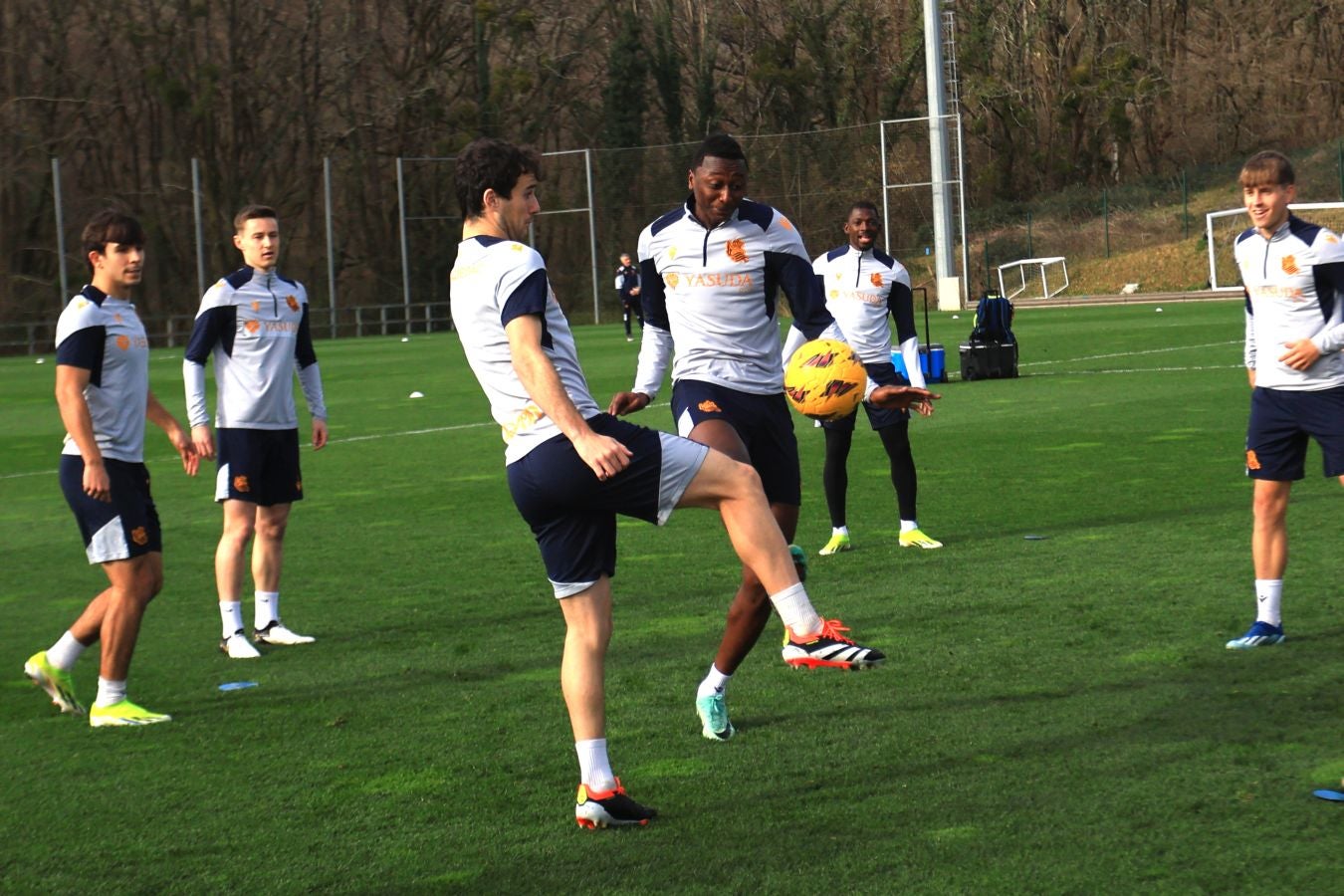 Último entrenamiento antes de recibir a Osasuna