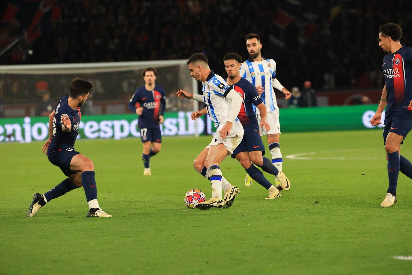 Las mejores imágenes del PSG - Real Sociedad