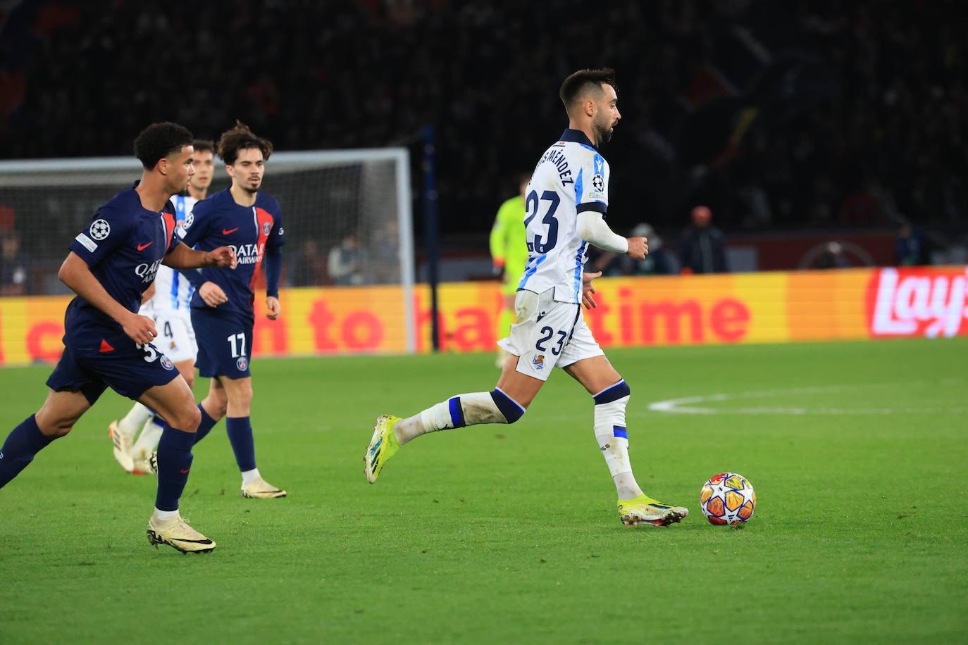 Las mejores imágenes del PSG - Real Sociedad