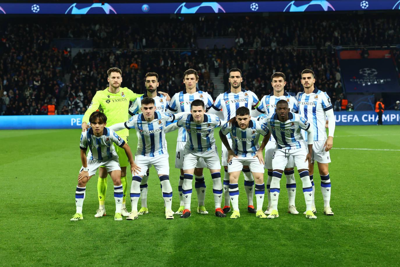 Las mejores imágenes del PSG - Real Sociedad