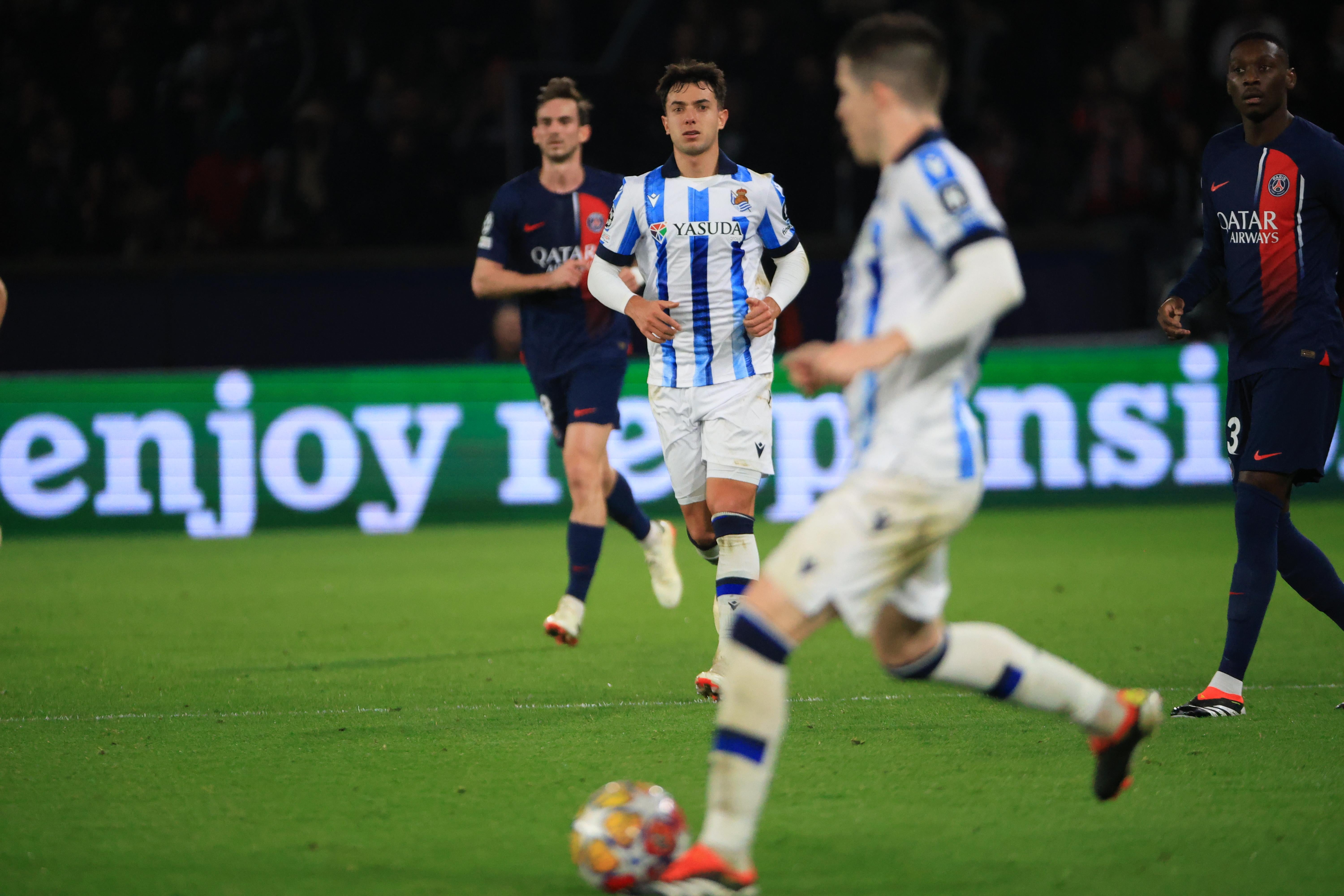 Las mejores imágenes del PSG - Real Sociedad