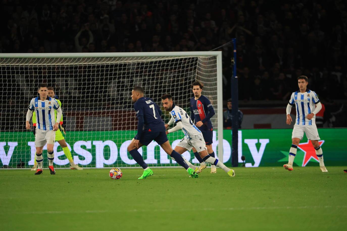 Las mejores imágenes del PSG - Real Sociedad