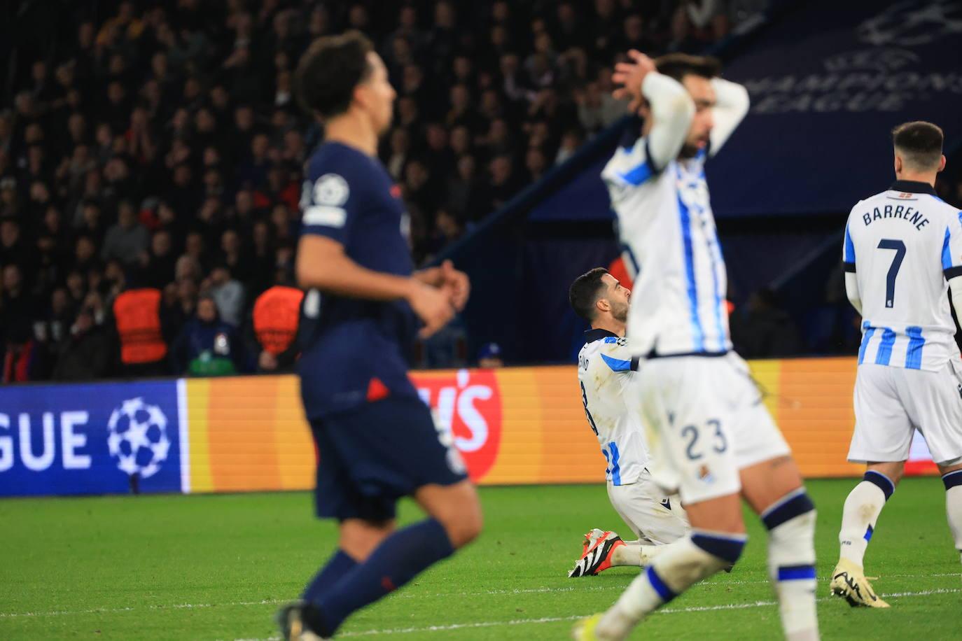 Las mejores imágenes del PSG - Real Sociedad