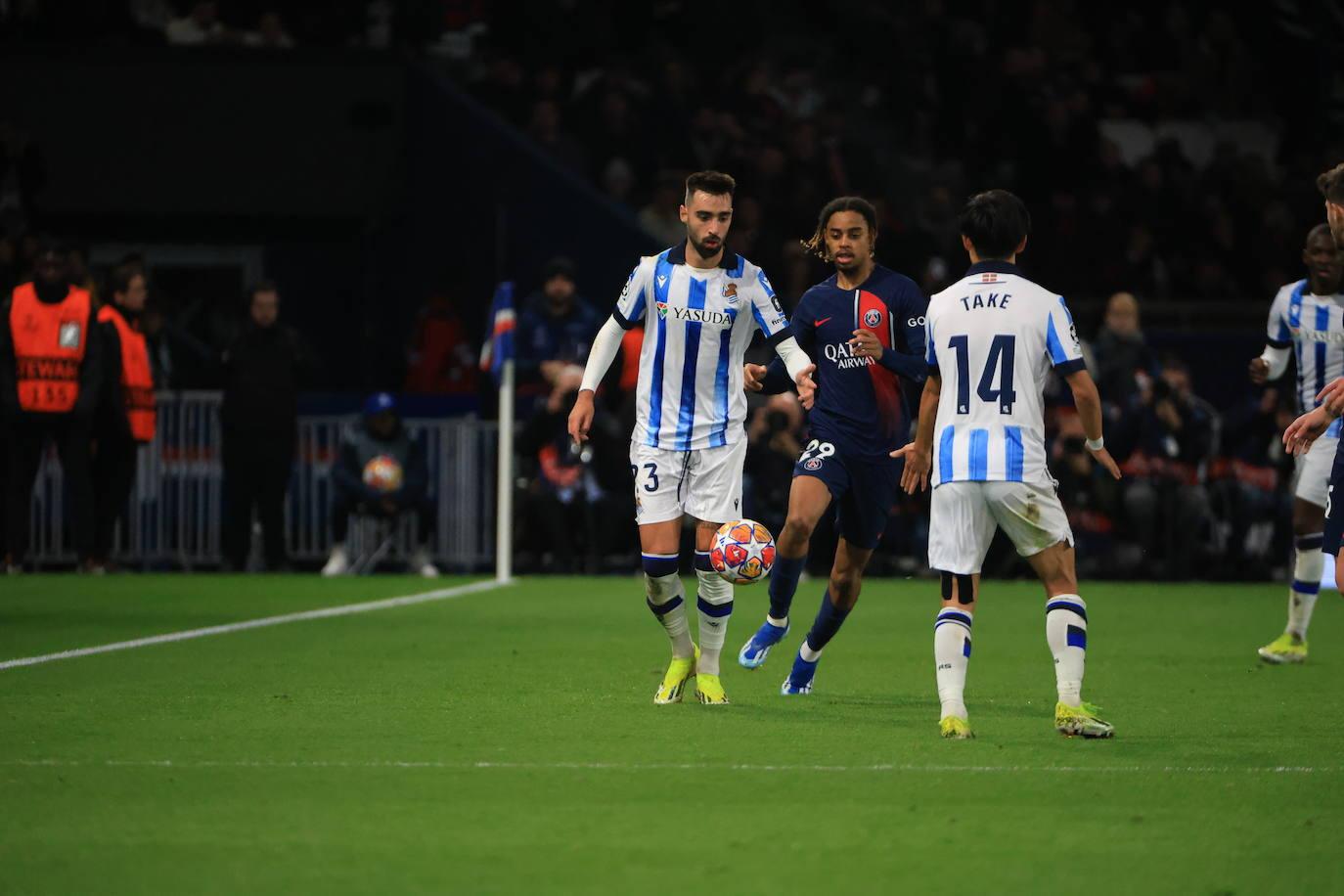 Las mejores imágenes del PSG - Real Sociedad