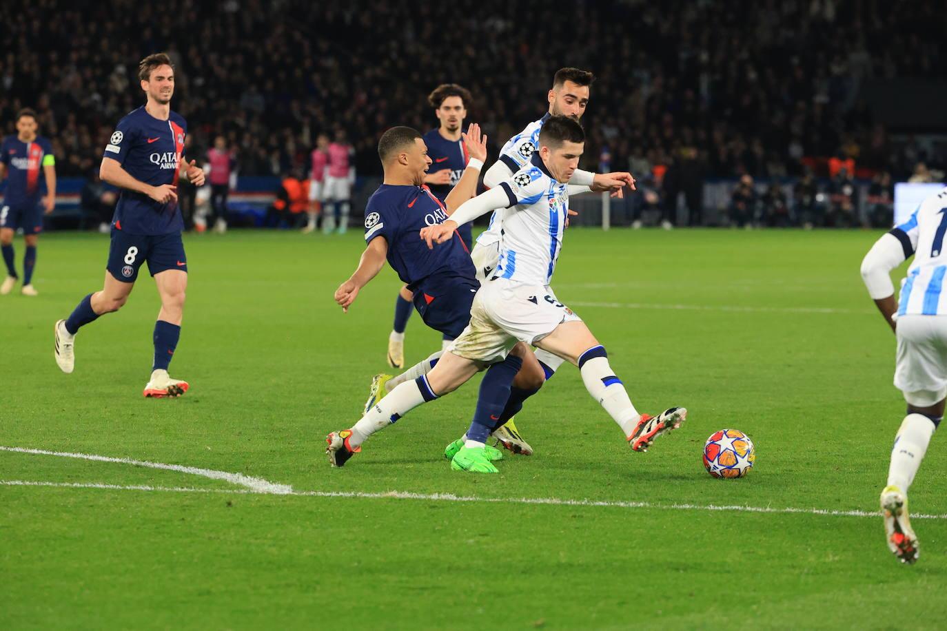 Las mejores imágenes del PSG - Real Sociedad
